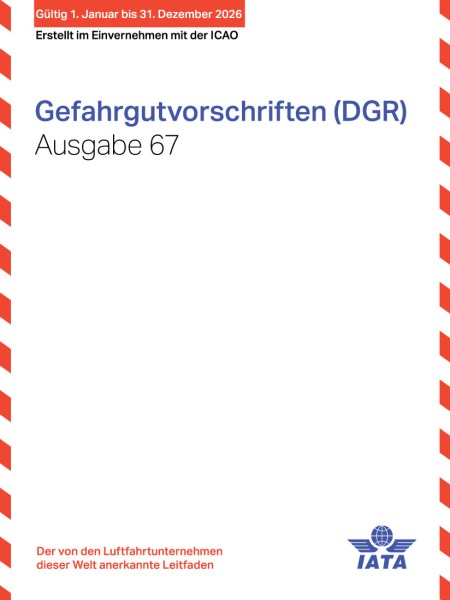 IATA Gefahrgutvorschriften Buch deutsch